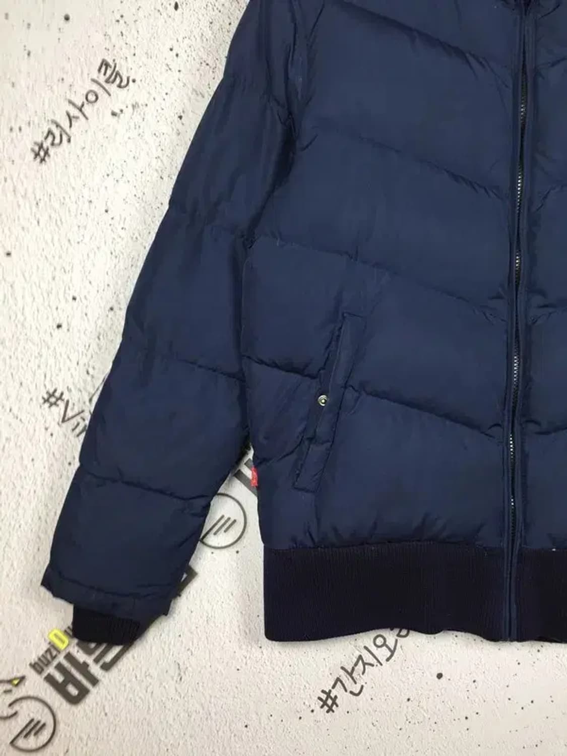 리바이스 덕다운 숏 패딩 네이비 L 3400182 상품이미지5