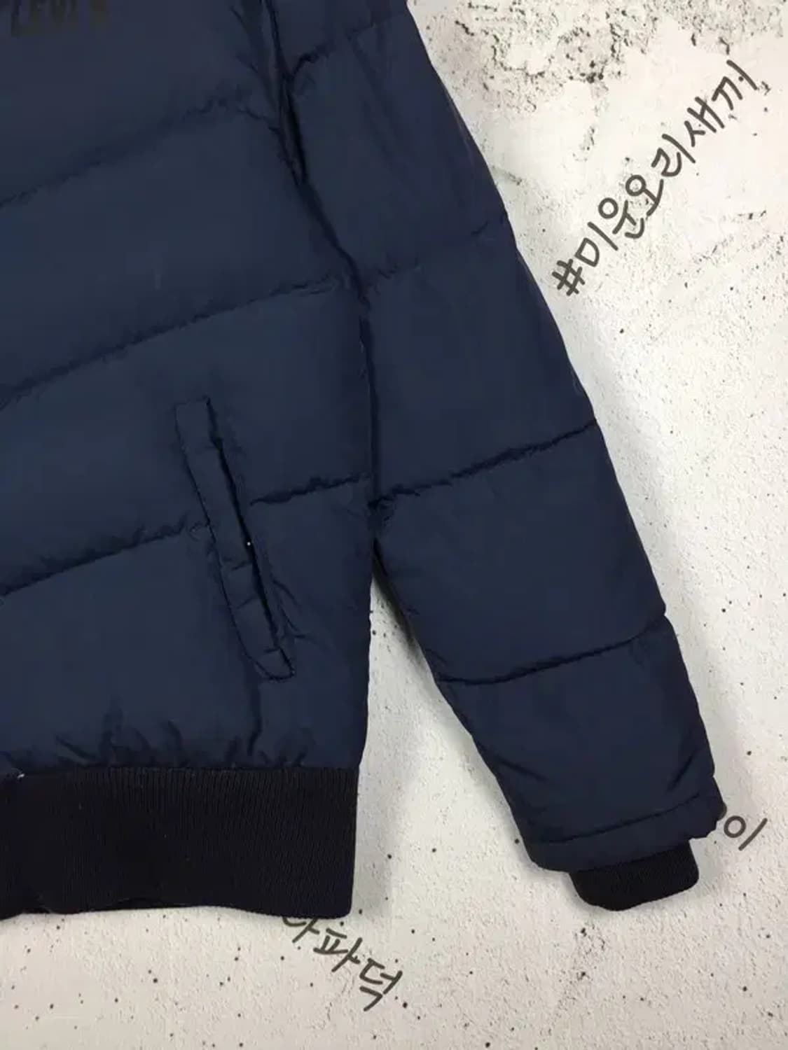 리바이스 덕다운 숏 패딩 네이비 L 3400182 상품이미지6