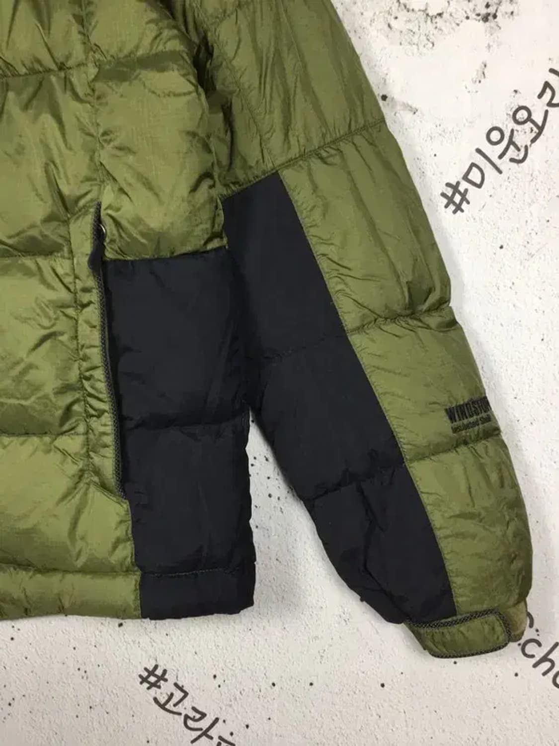 코오롱 여성 헤스티아 800 구스다운 패딩 점퍼 카키 85 3400177 상품이미지6