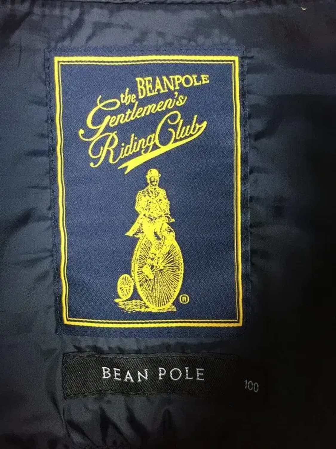 빈폴 젠틀맨 라이딩클럽 퀼팅 패딩 자켓 네이비 100 3400181 상품이미지8