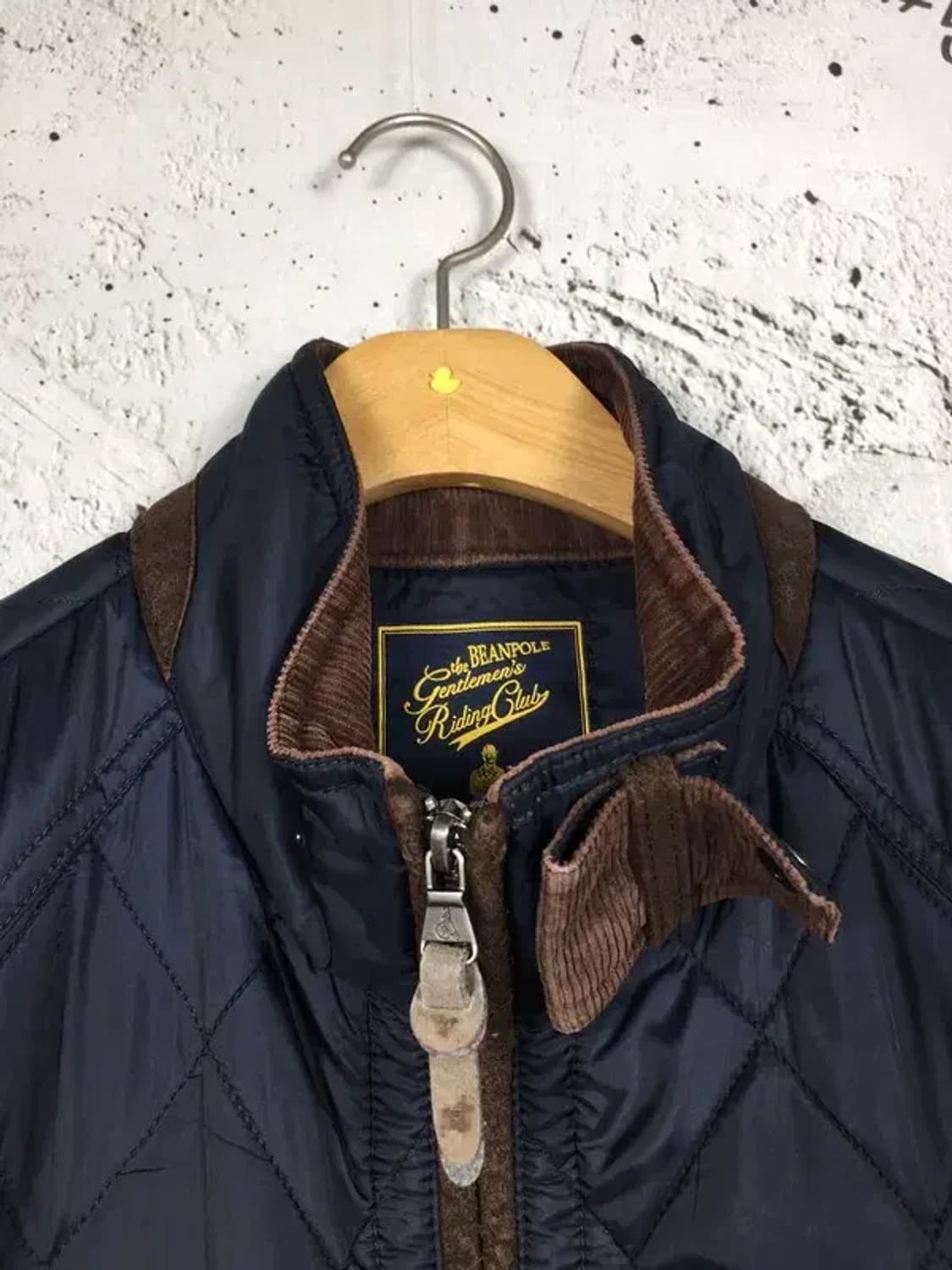 빈폴 젠틀맨 라이딩클럽 퀼팅 패딩 자켓 네이비 100 3400181 상품이미지9