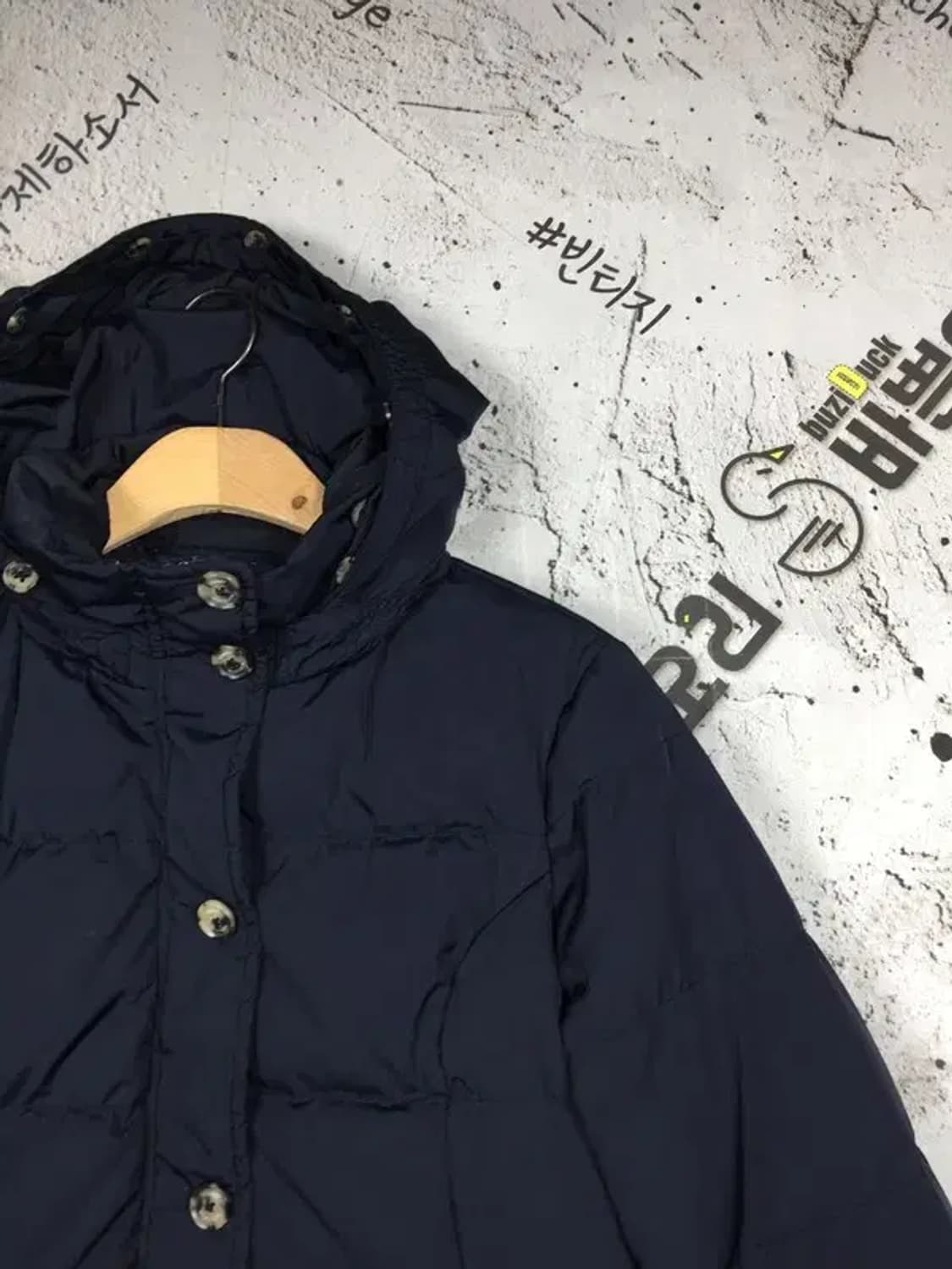 타미힐피거 여성 덕다운 패딩 점퍼 네이비 L 3400184 상품이미지4