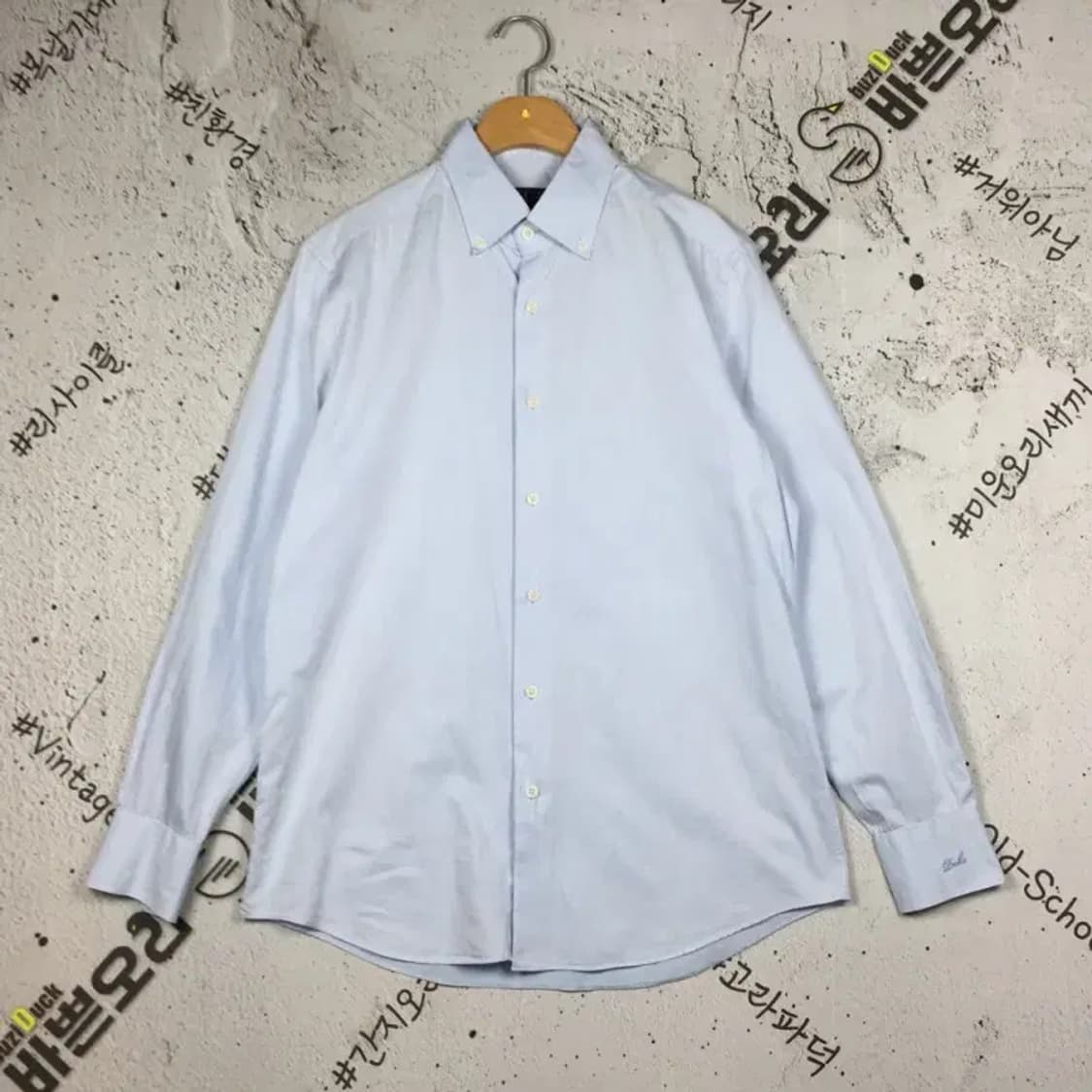 닥스 긴팔 셔츠 라이트블루 솔리드 XL 1100364 상품이미지1