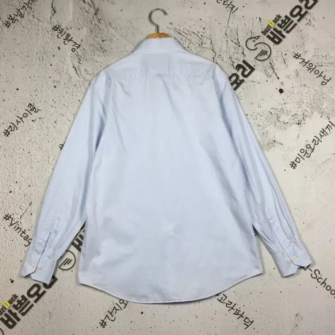 닥스 긴팔 셔츠 라이트블루 솔리드 XL 1100364 상품이미지2