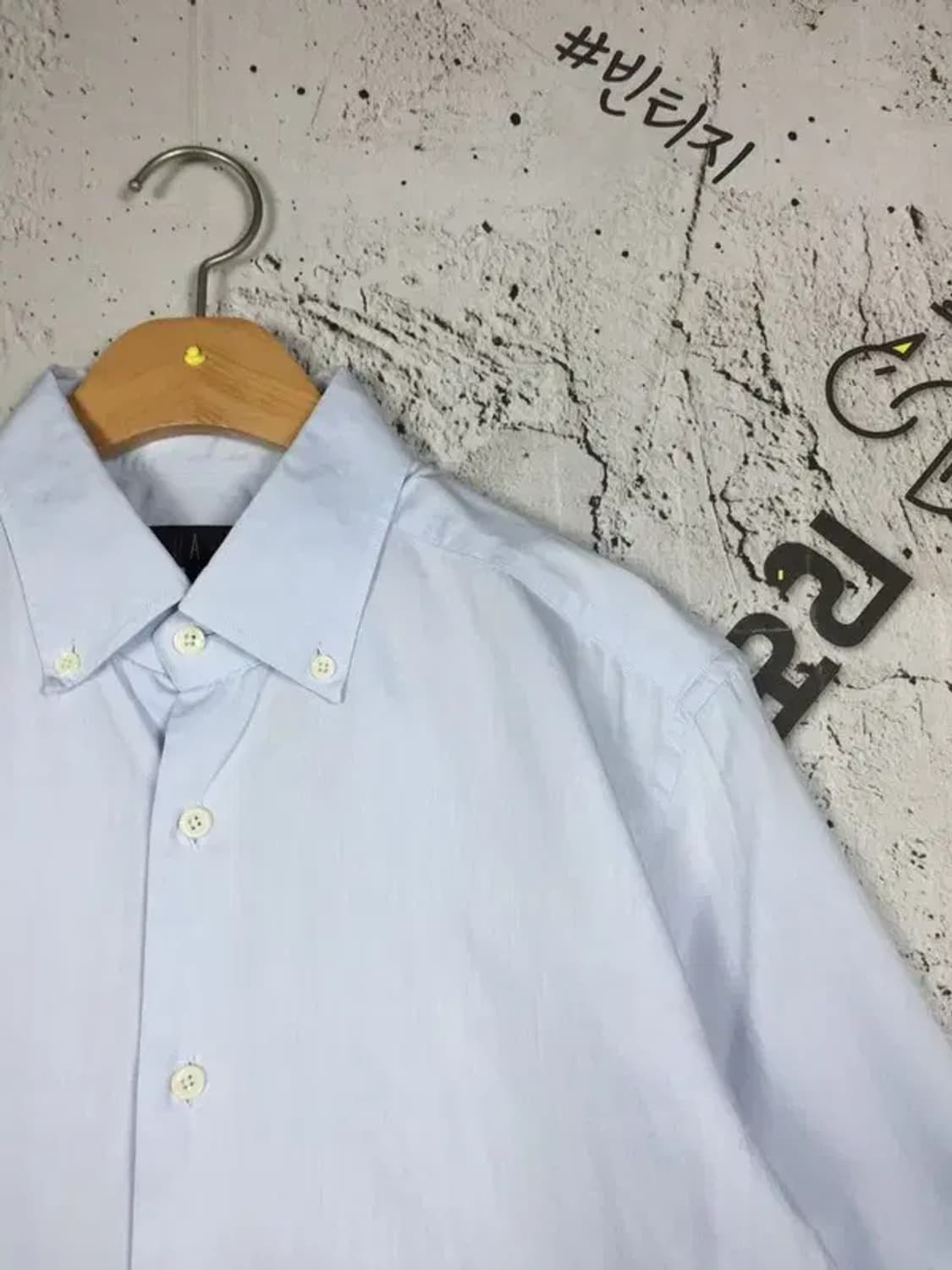 닥스 긴팔 셔츠 라이트블루 솔리드 XL 1100364 상품이미지4