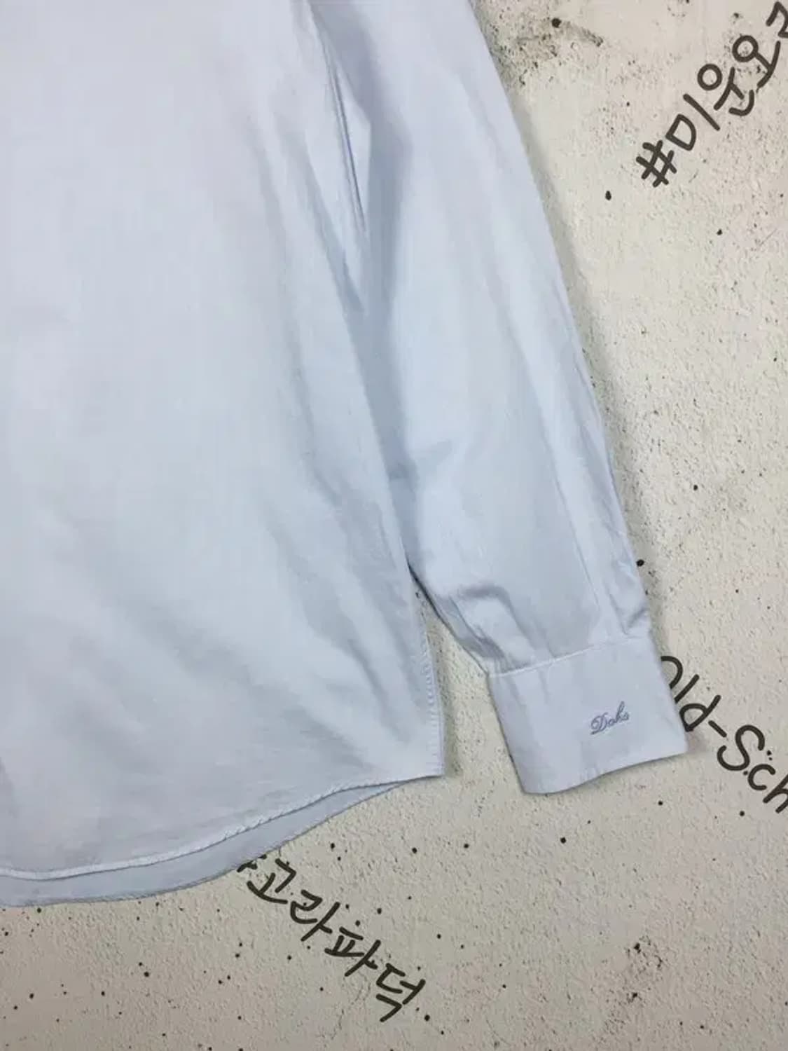 닥스 긴팔 셔츠 라이트블루 솔리드 XL 1100364 상품이미지6