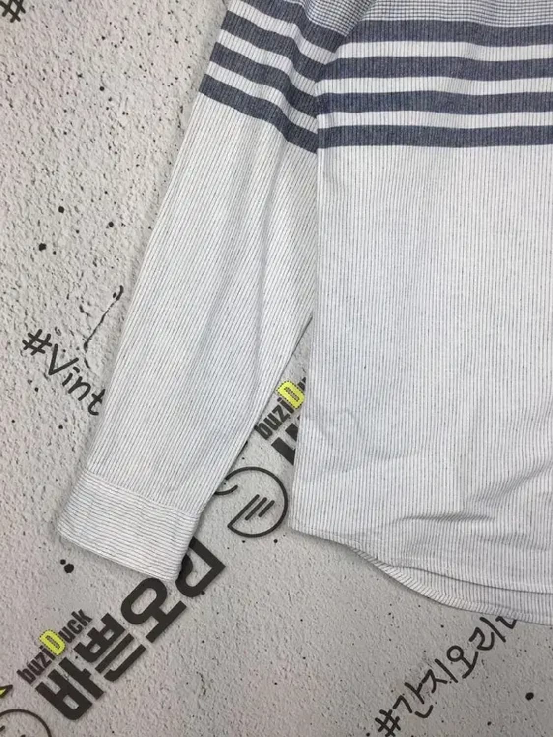 헤지스 긴팔 셔츠 화이트 스트라이프 105 1100366 상품이미지5