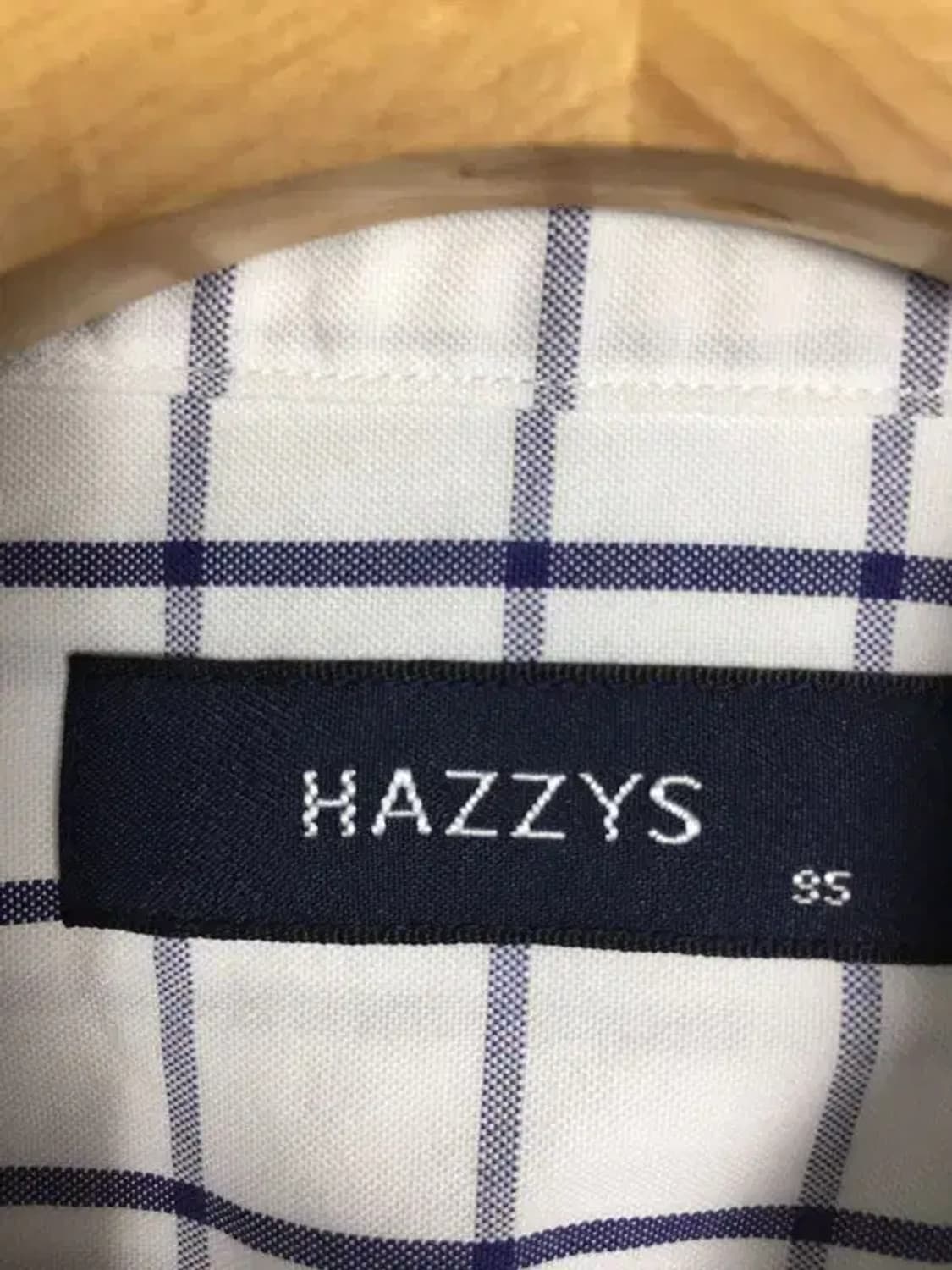 헤지스 긴팔 셔츠 화이트 그래프체크 95 1100367 상품이미지8