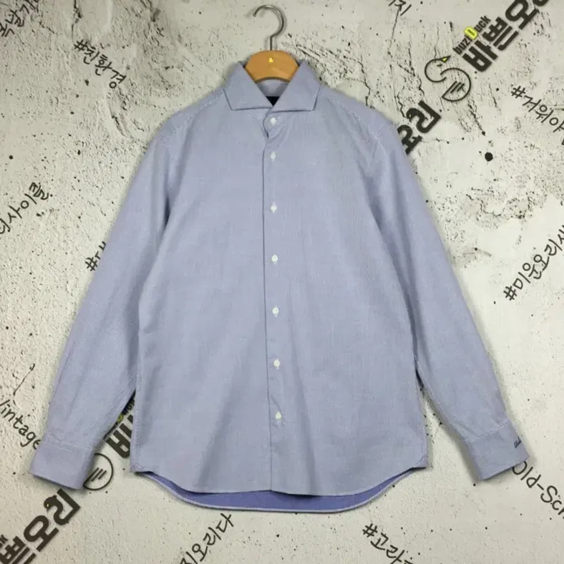 닥스 긴팔 셔츠 라이트 블루 핀체크 95 1100368 상품이미지1