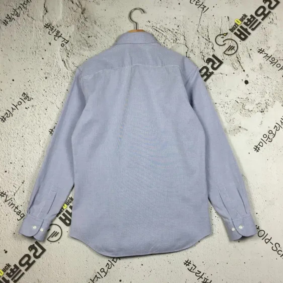 닥스 긴팔 셔츠 라이트 블루 핀체크 95 1100368 상품이미지2