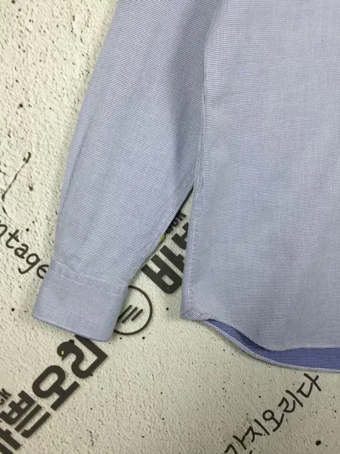 닥스 긴팔 셔츠 라이트 블루 핀체크 95 1100368 상품이미지5