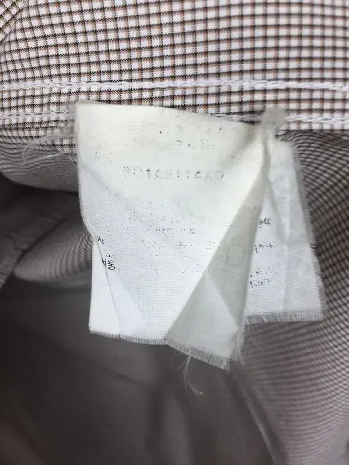 빈폴 긴팔 셔츠 브라운 깅엄체크 L 1100370 상품이미지9