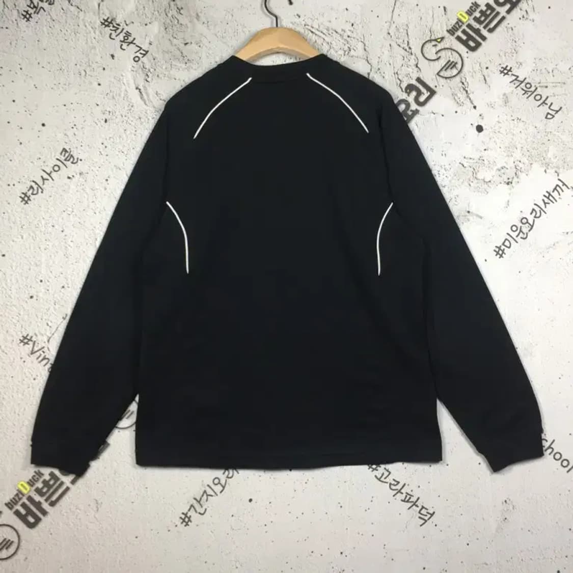 나이키 핏드라이 기능성 긴팔 티 블랙 L 2100168 상품이미지2