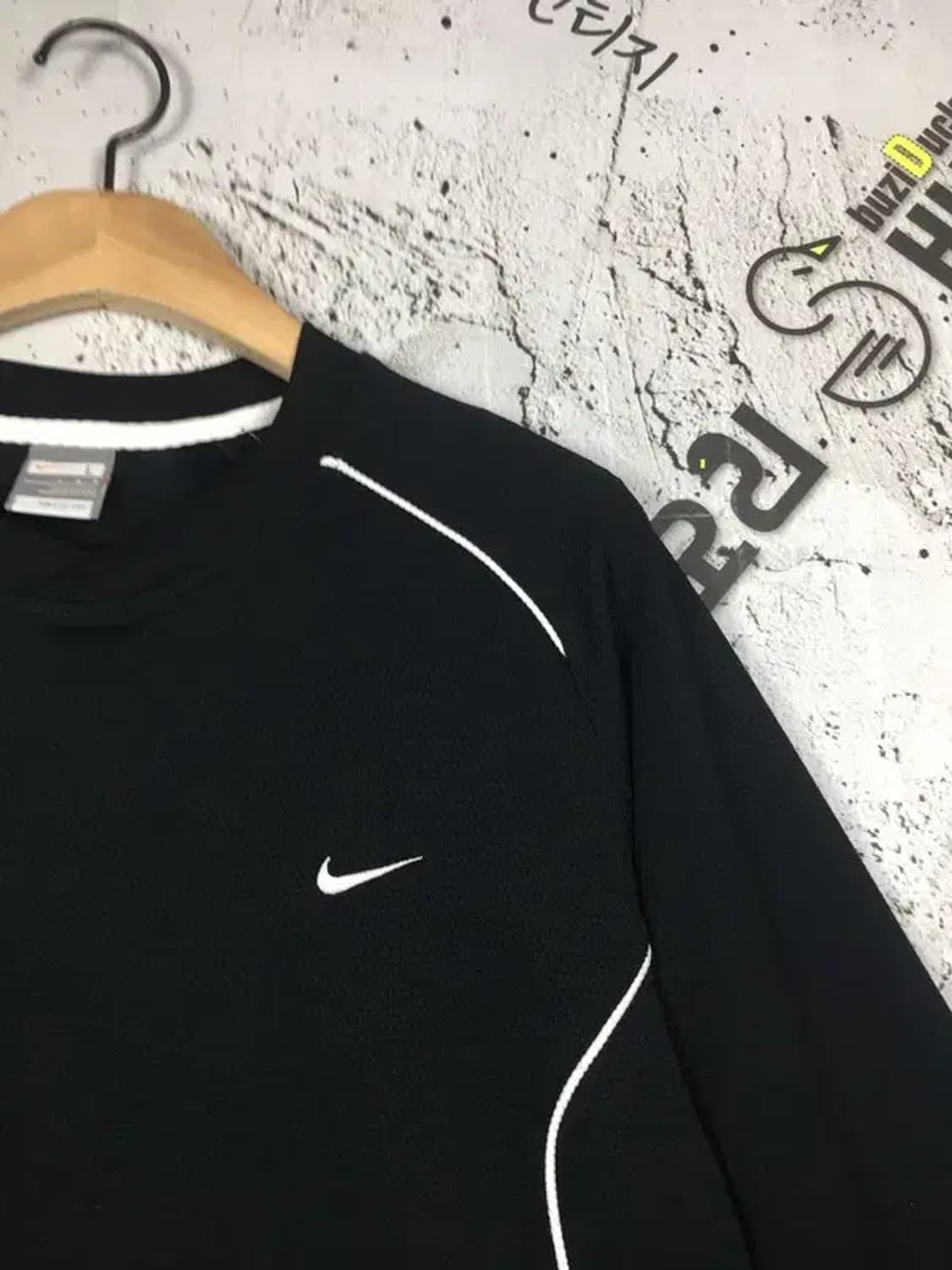 나이키 핏드라이 기능성 긴팔 티 블랙 L 2100168 상품이미지5