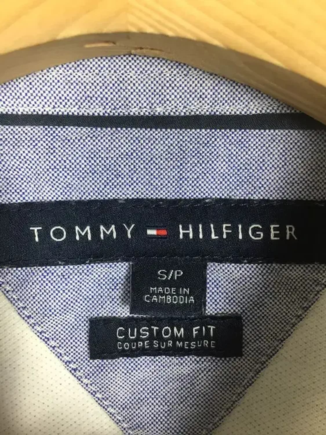 타미힐피거 커스텀핏 긴팔 카라 티셔츠 화이트 S 2100170 상품이미지7