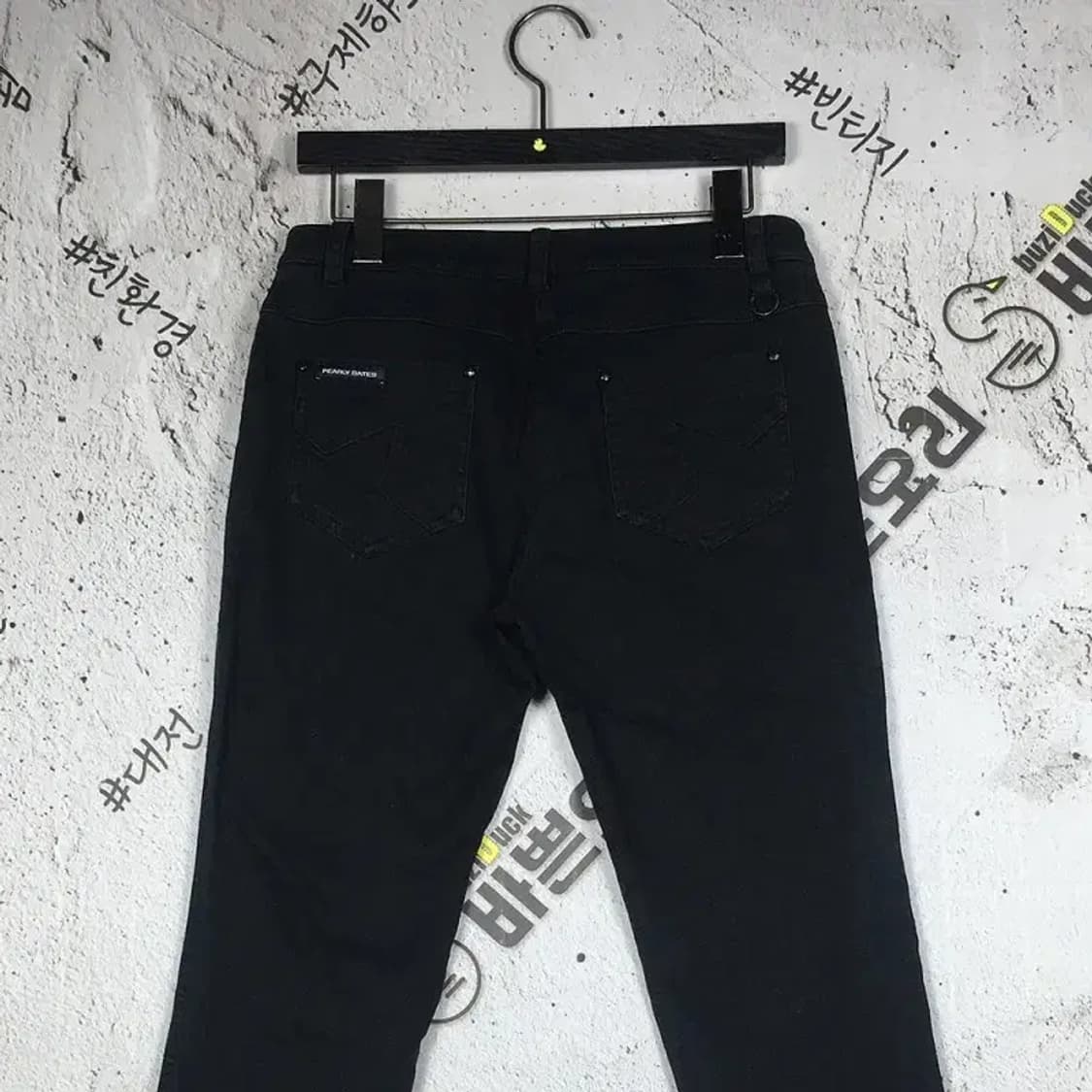 파리게이츠 여성 골프 데님 청바지 블랙 26 4100091 상품이미지5