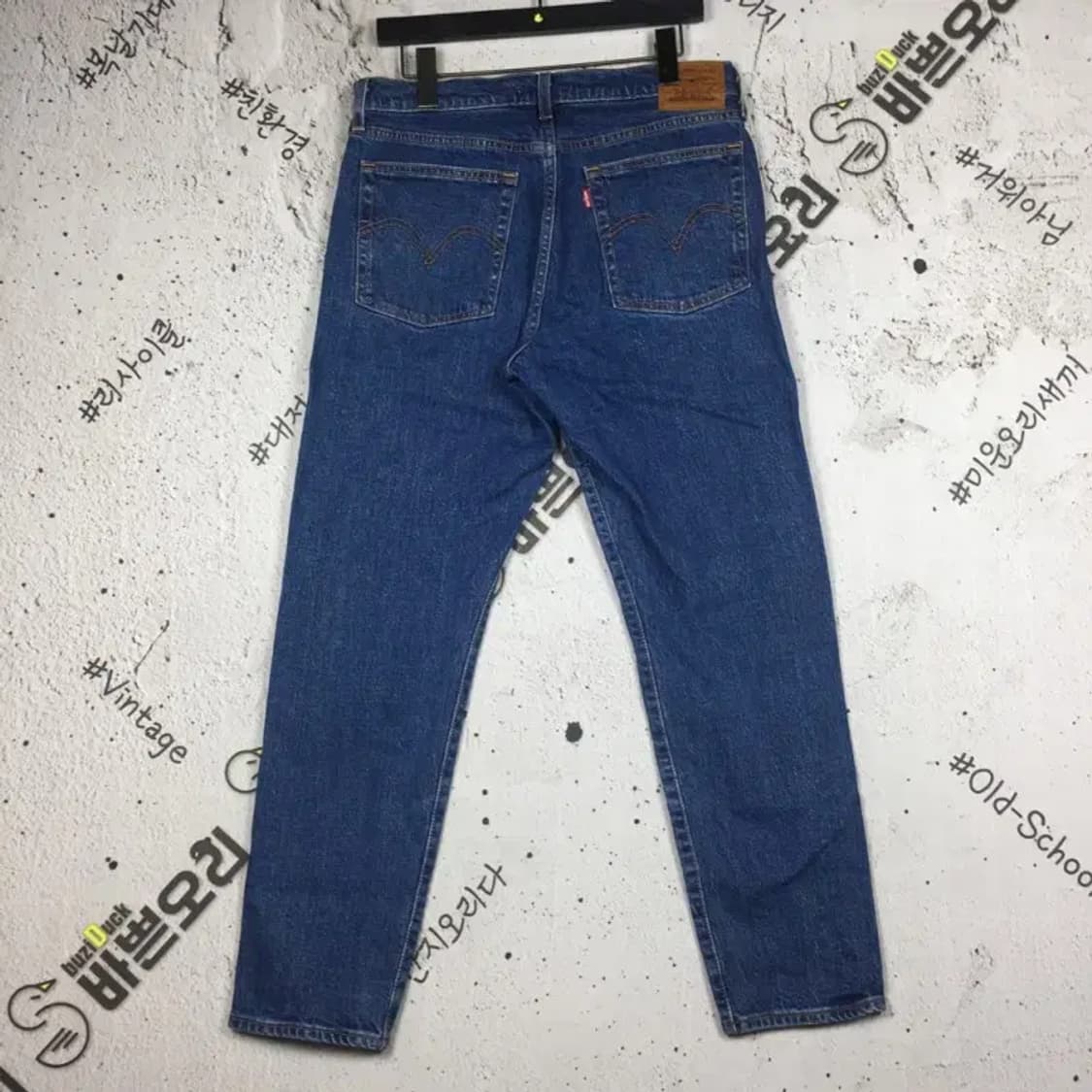 리바이스 프리미엄 버튼 플라이 데님 청바지 중청 29 4100092 상품이미지2