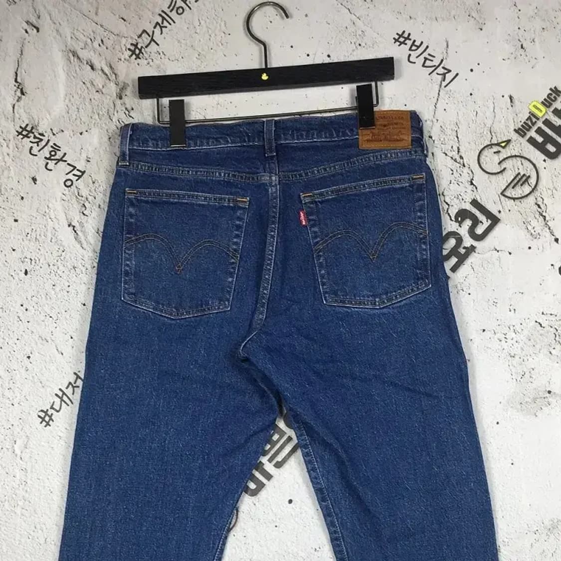 리바이스 프리미엄 버튼 플라이 데님 청바지 중청 29 4100092 상품이미지5