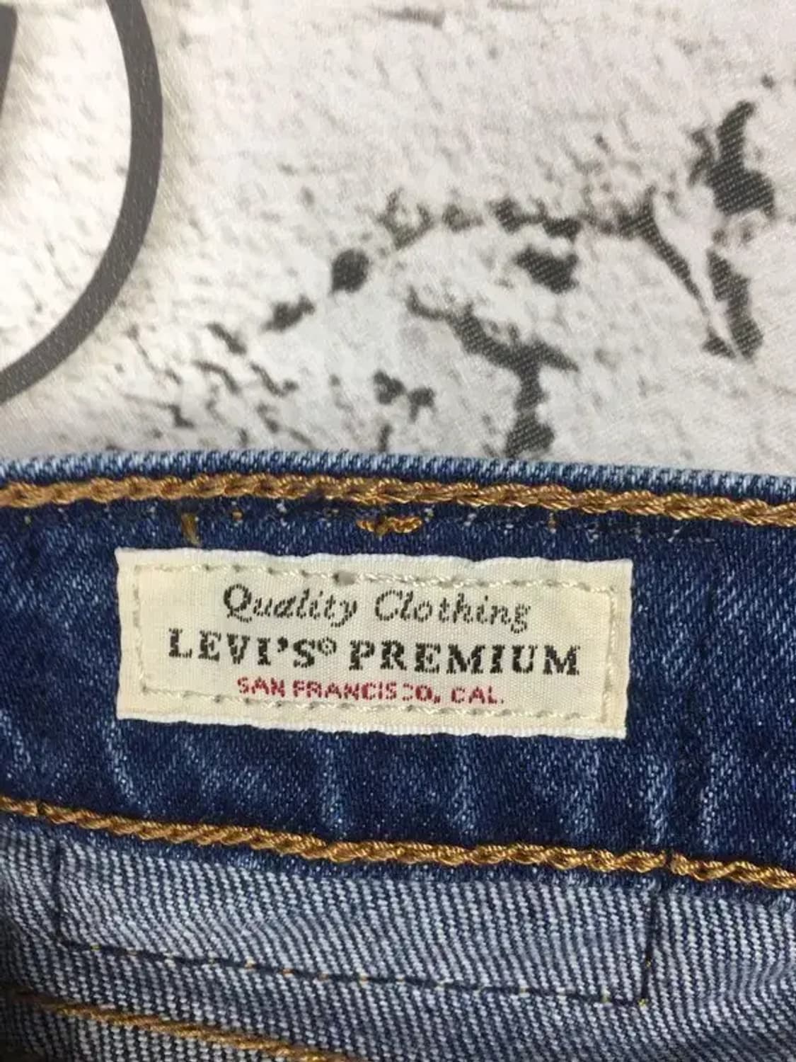 리바이스 프리미엄 버튼 플라이 데님 청바지 중청 29 4100092 상품이미지8