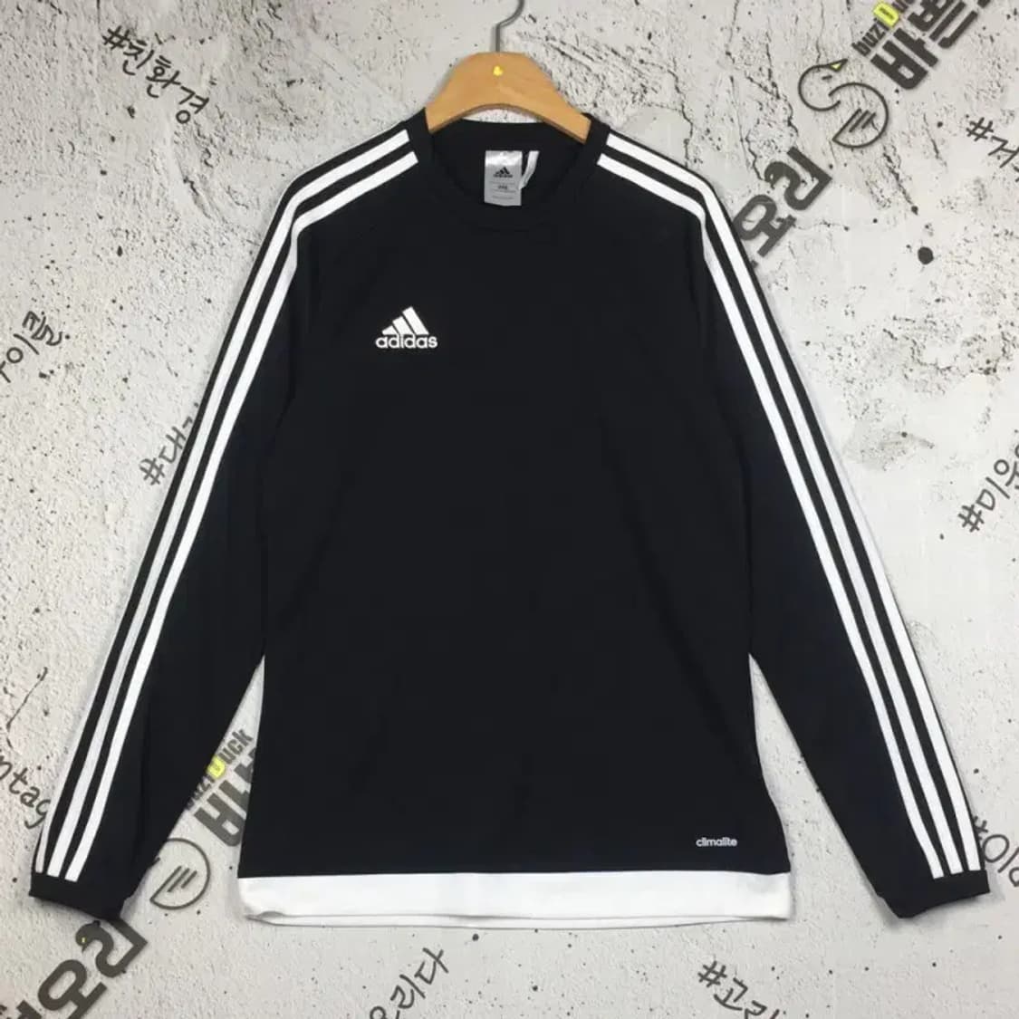 아디다스 여성 에스트로 기능성 긴팔 티 블랙 95 2100167 상품이미지1