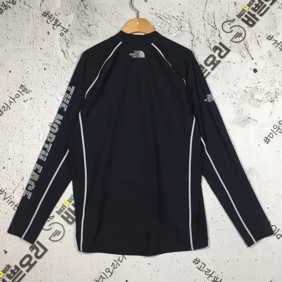 노스페이스 래쉬가드 긴팔 티 블랙 XL/105 2100169 상품이미지2