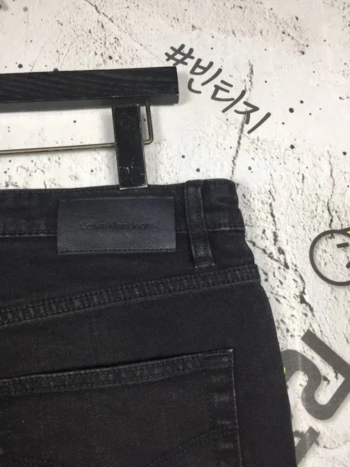 캘빈클라인 CK 데님 청바지 블랙 32 4100093 상품이미지6