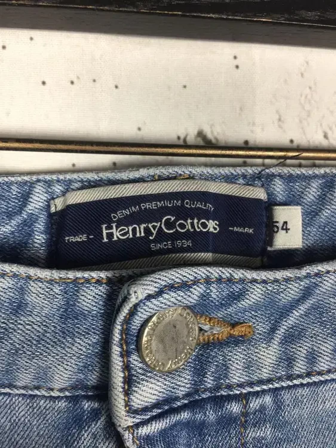 헨리코튼 데님 청바지 연청 54 4100094 상품이미지9