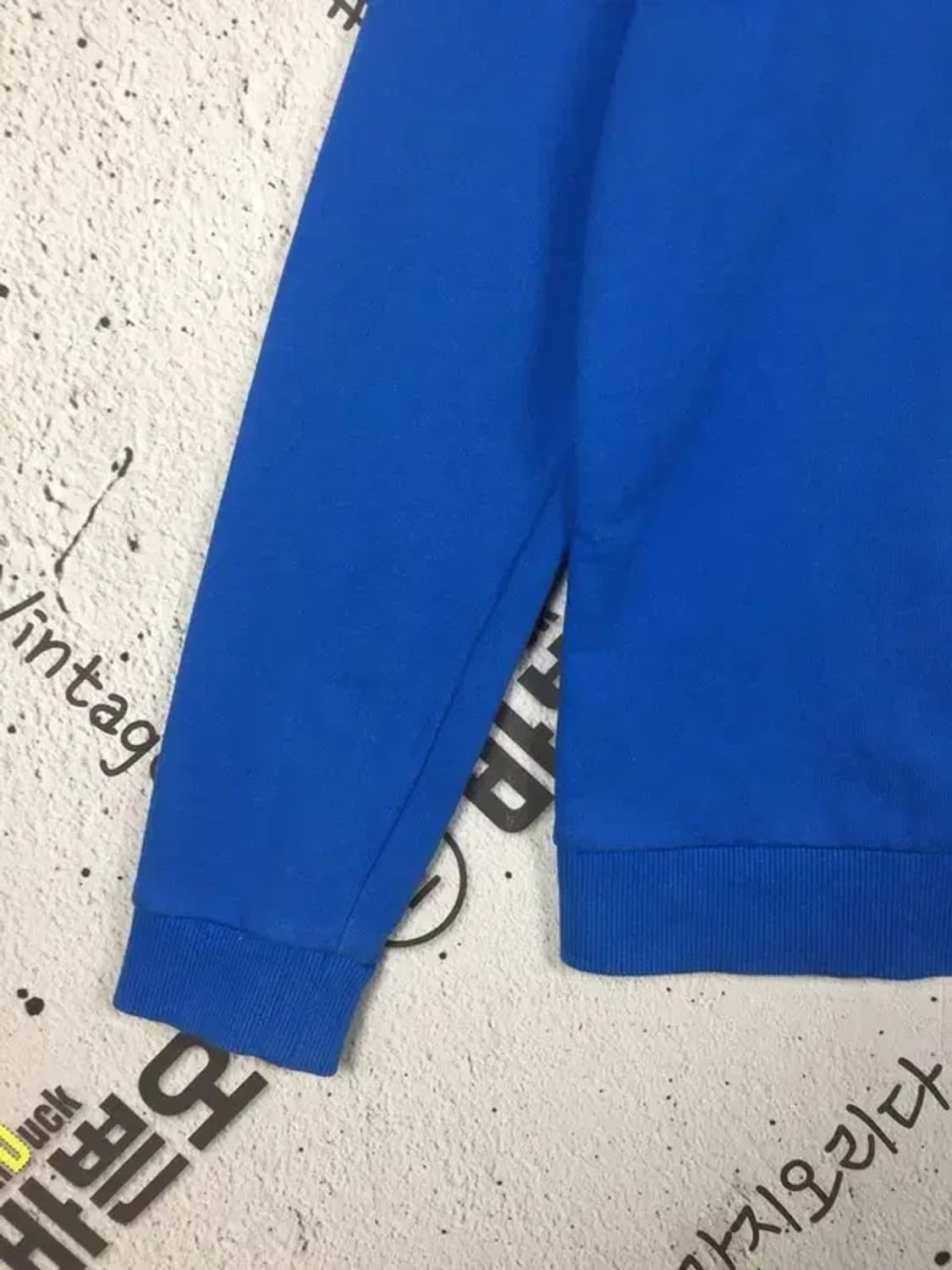 디스커버리 빅로고 후드티 블루 95 2300241 상품이미지5