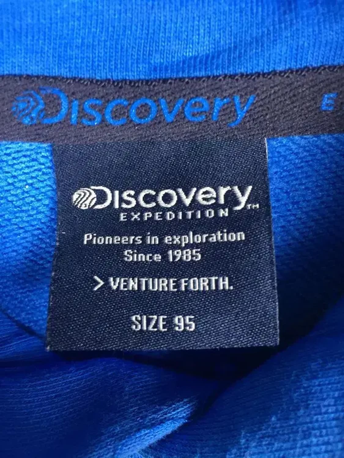 디스커버리 빅로고 후드티 블루 95 2300241 상품이미지7