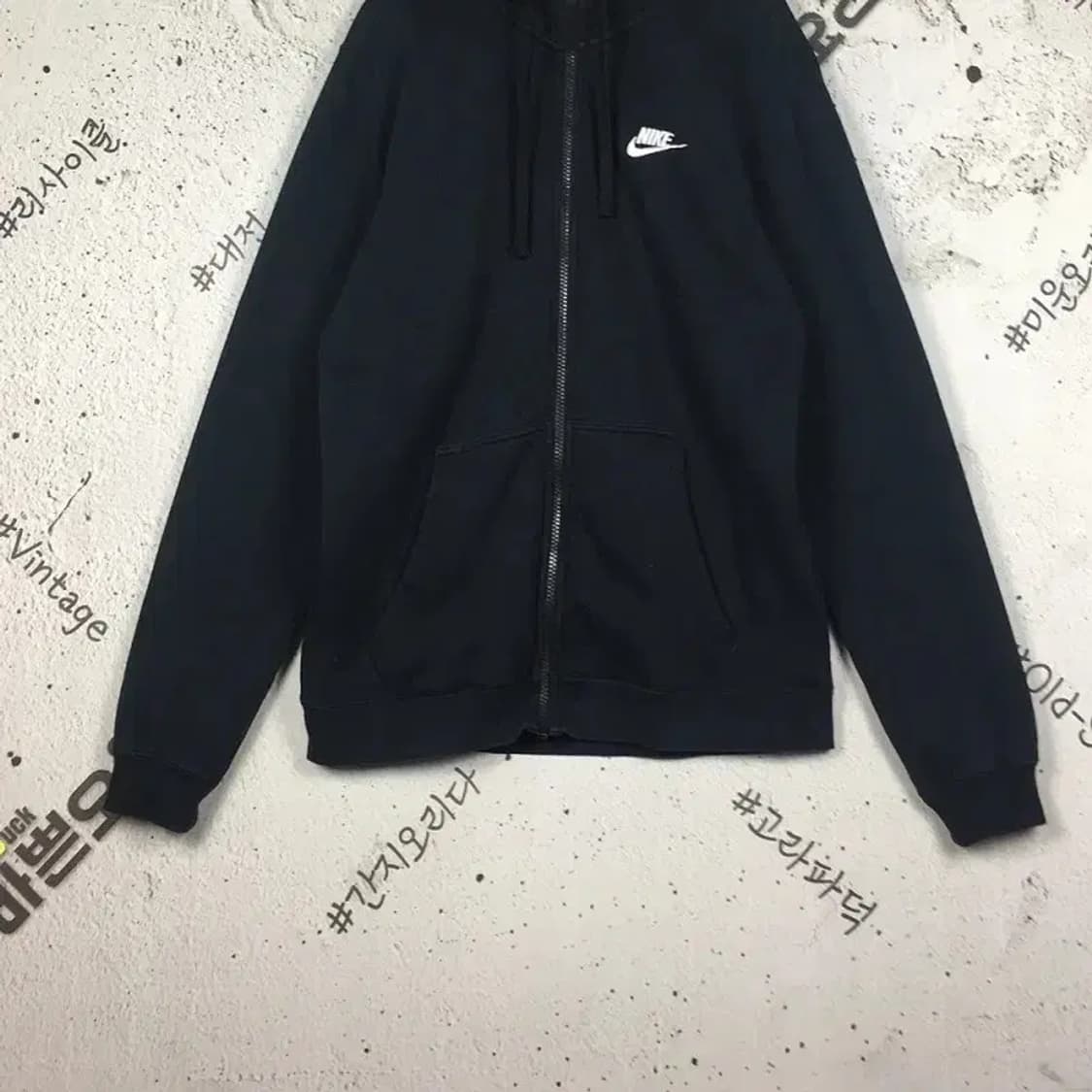 나이키 퓨추라 약기모 후드 풀집업 블랙 M 2300242 상품이미지5