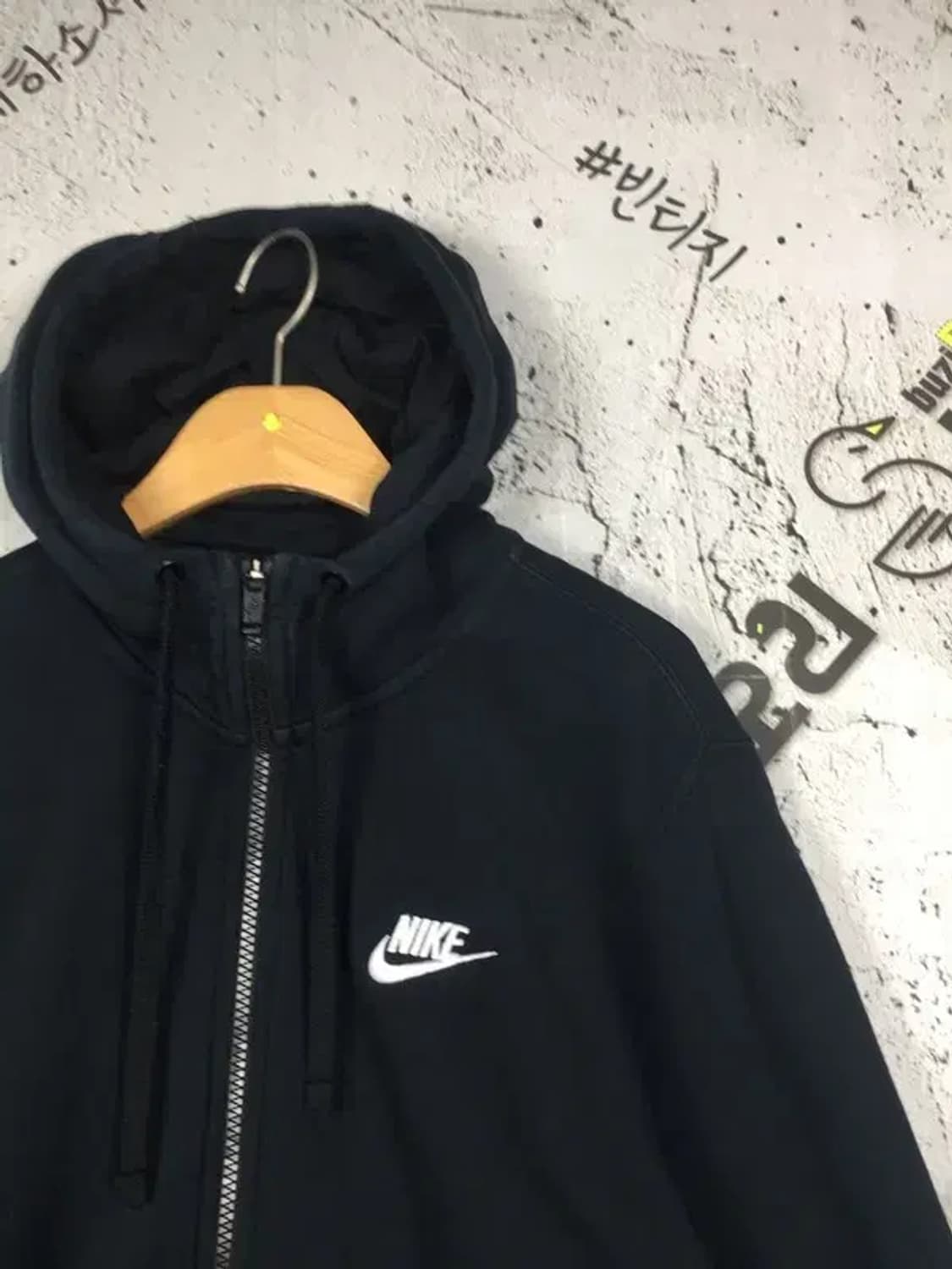 나이키 퓨추라 약기모 후드 풀집업 블랙 M 2300242 상품이미지6