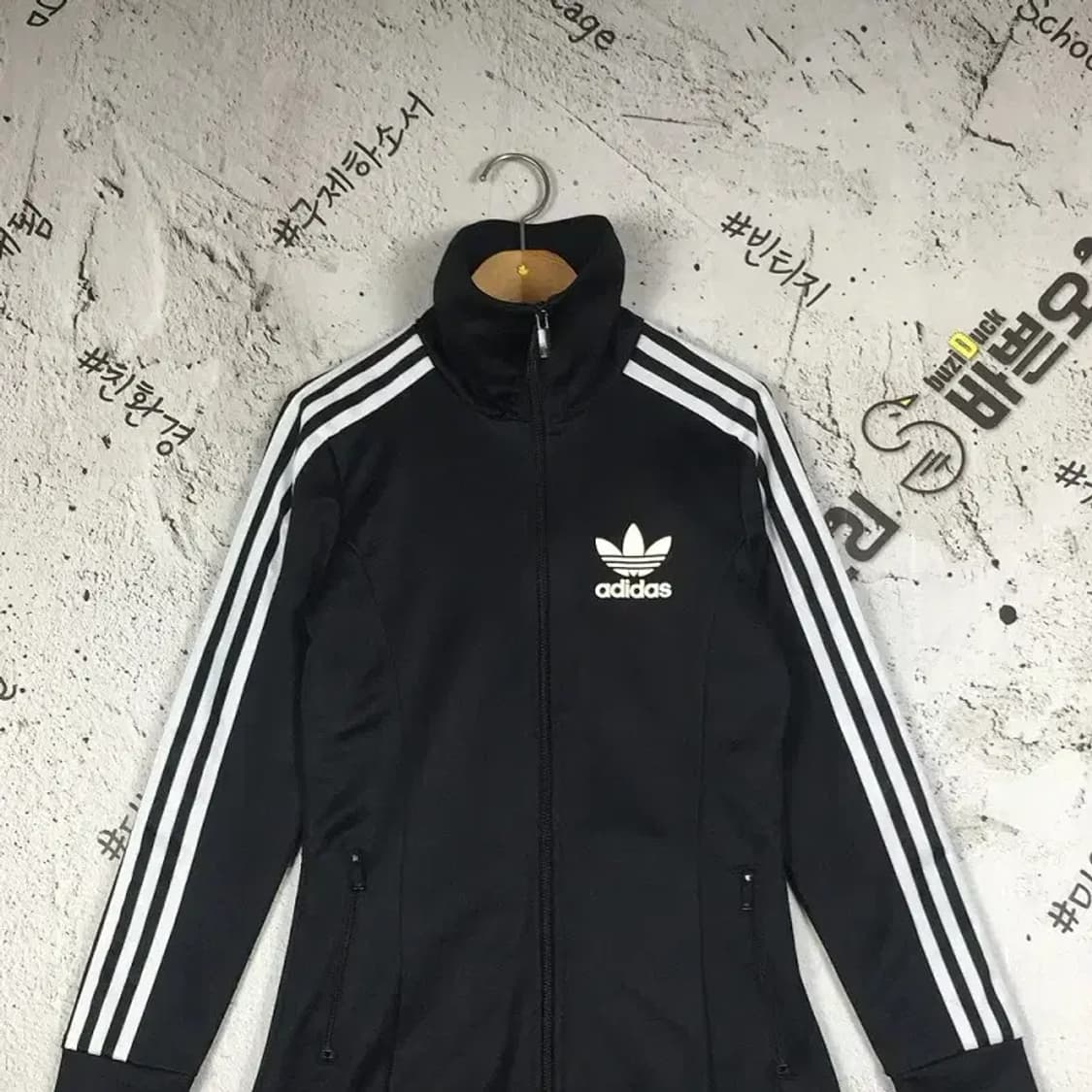 아디다스 여성 유로파 트랙탑 드레스 블랙 090 3100257 상품이미지4