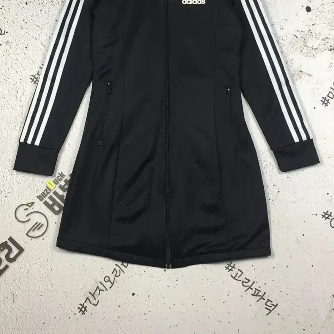 아디다스 여성 유로파 트랙탑 드레스 블랙 090 3100257 상품이미지5