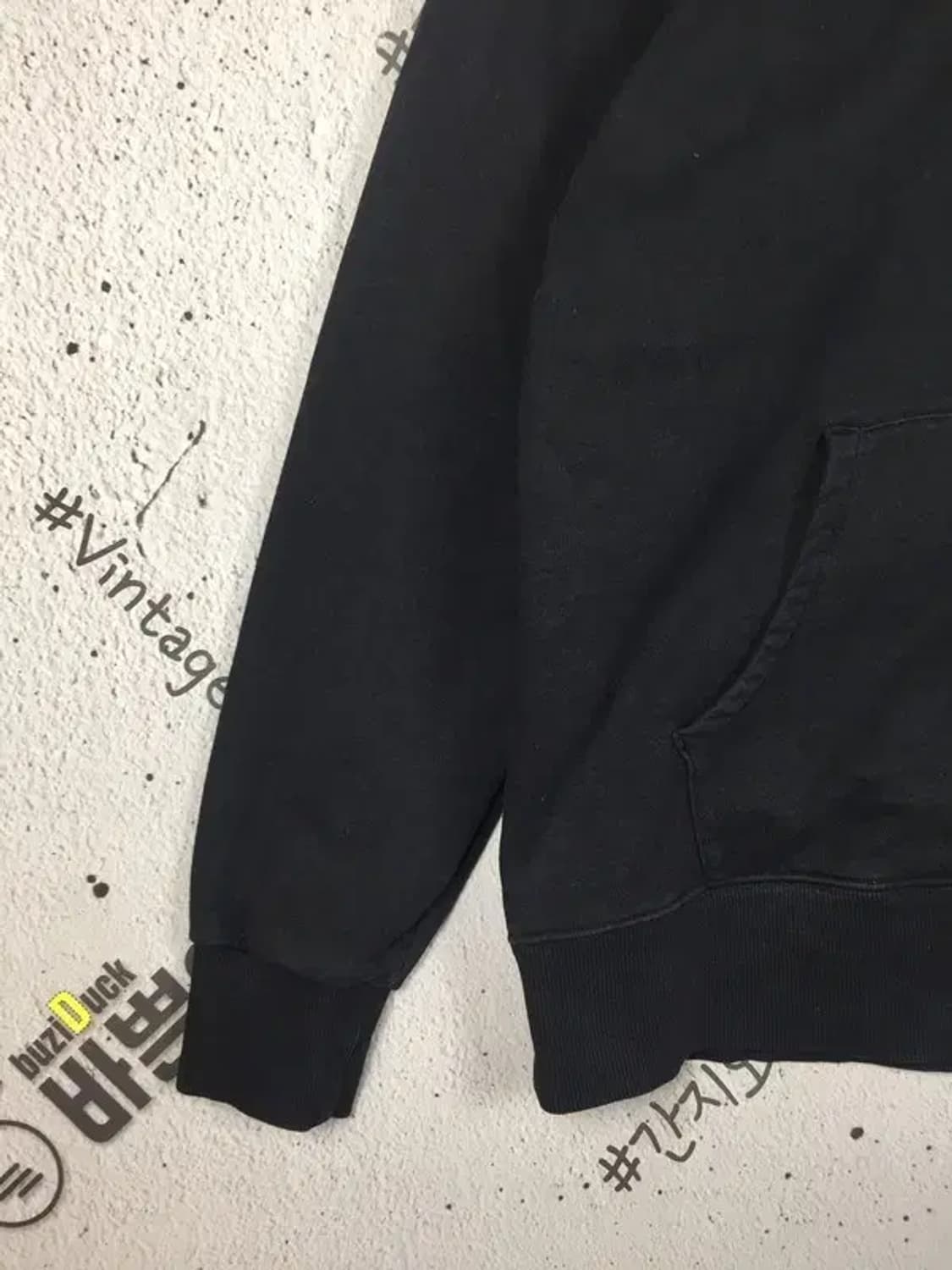 커버낫 투웨이 어센틱 로고 후드 집업 블랙 L 2300246 상품이미지7