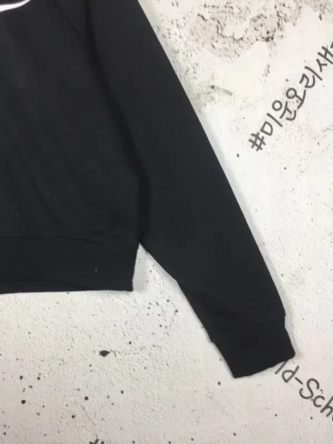 나이키 멀티스우시 크롭 후드티 블랙 S 2300244 상품이미지6