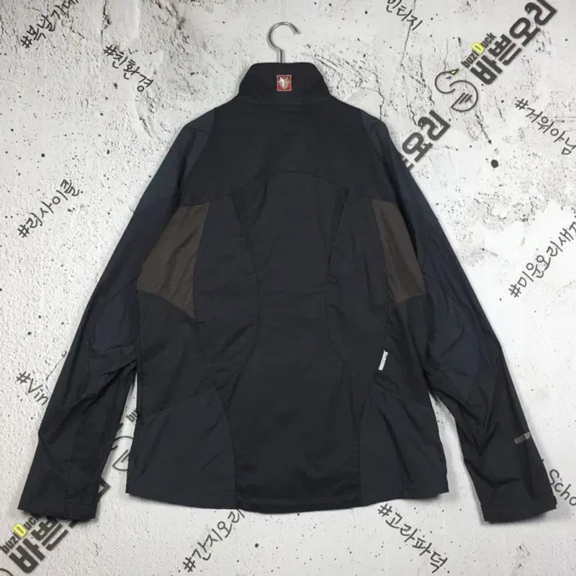 블랙야크 집업 바람막이 자켓 블랙 105 3800198 상품이미지2