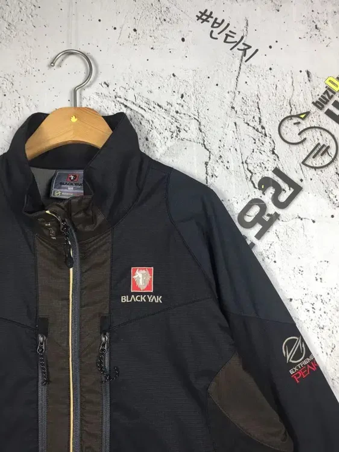 블랙야크 집업 바람막이 자켓 블랙 105 3800198 상품이미지4