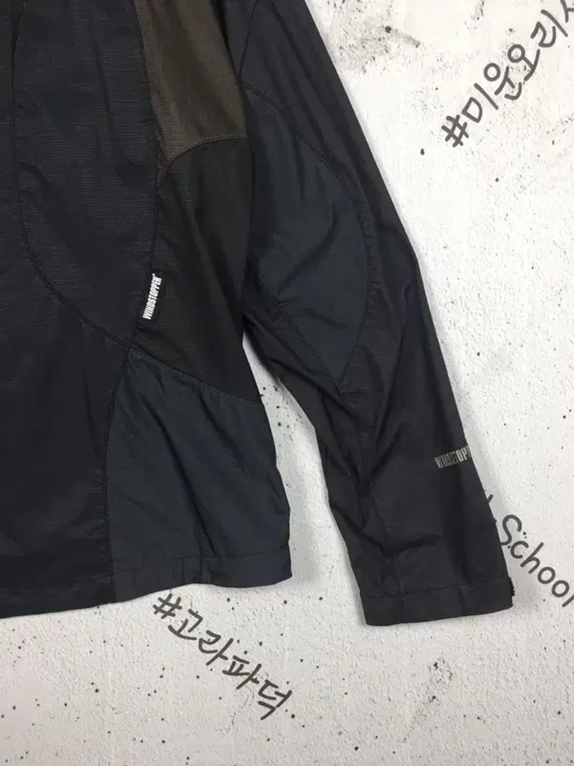 블랙야크 집업 바람막이 자켓 블랙 105 3800198 상품이미지7