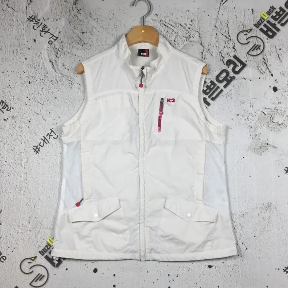 케이투 여성 K2 낚시 등산 조끼 베스트 화이트 95 3800203 상품이미지1