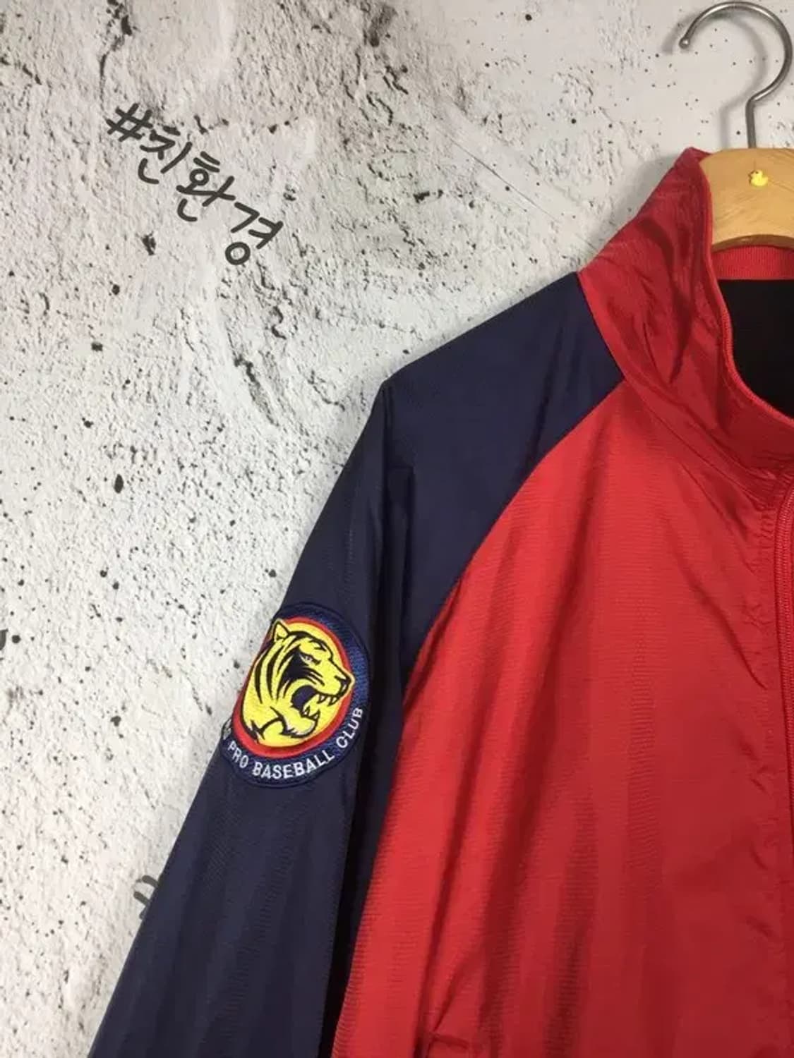 비전코리아 기아타이거즈 야구 점퍼 자켓 레드 85 3800199 상품이미지5
