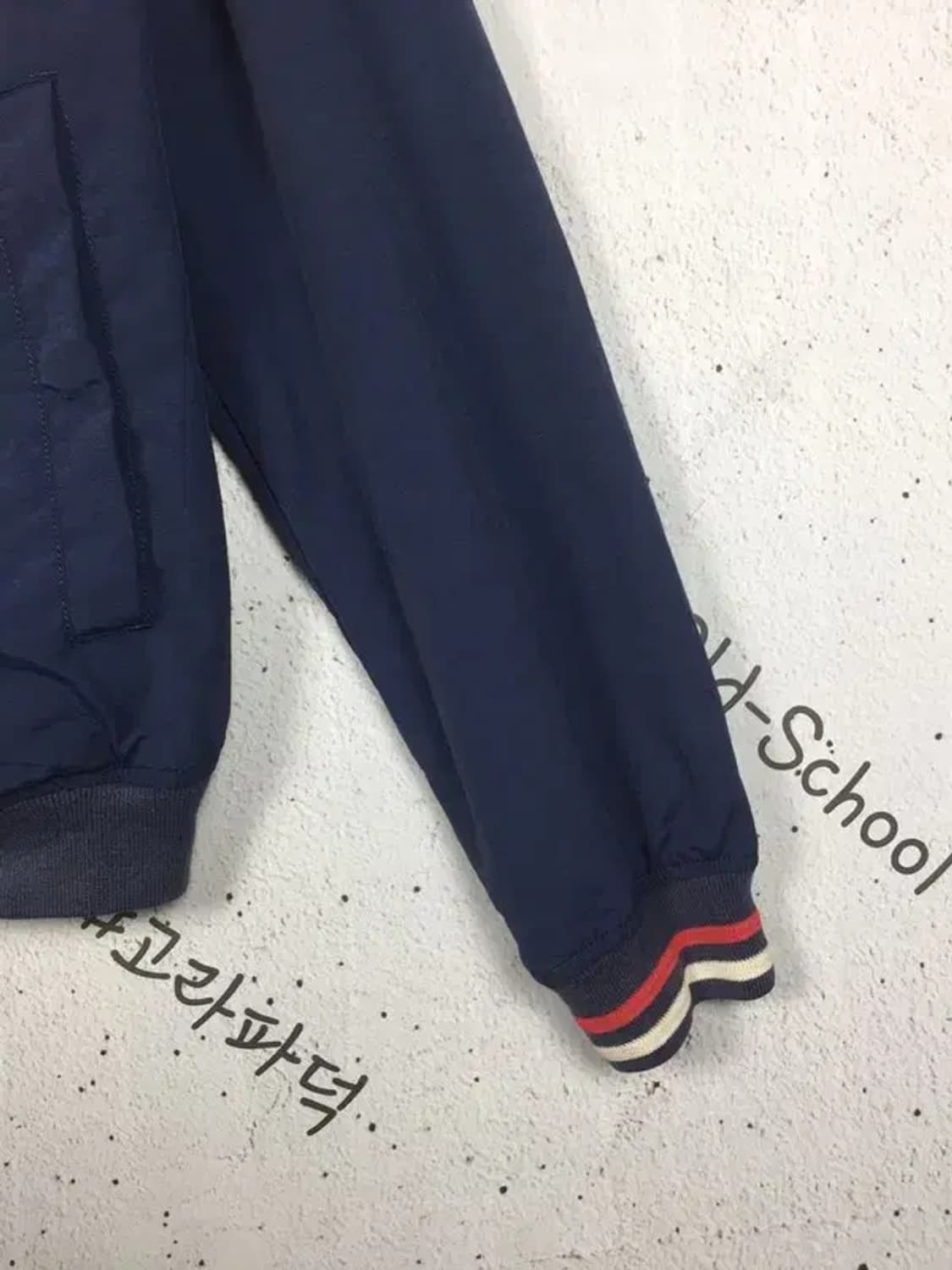 타미힐피거 배색 바람막이 자켓 네이비 L 3800200 상품이미지9