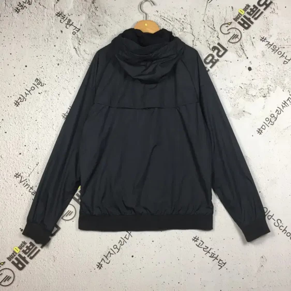 나이키 윈드러너 후드 바람막이 집업 블랙 M 3800204 상품이미지2