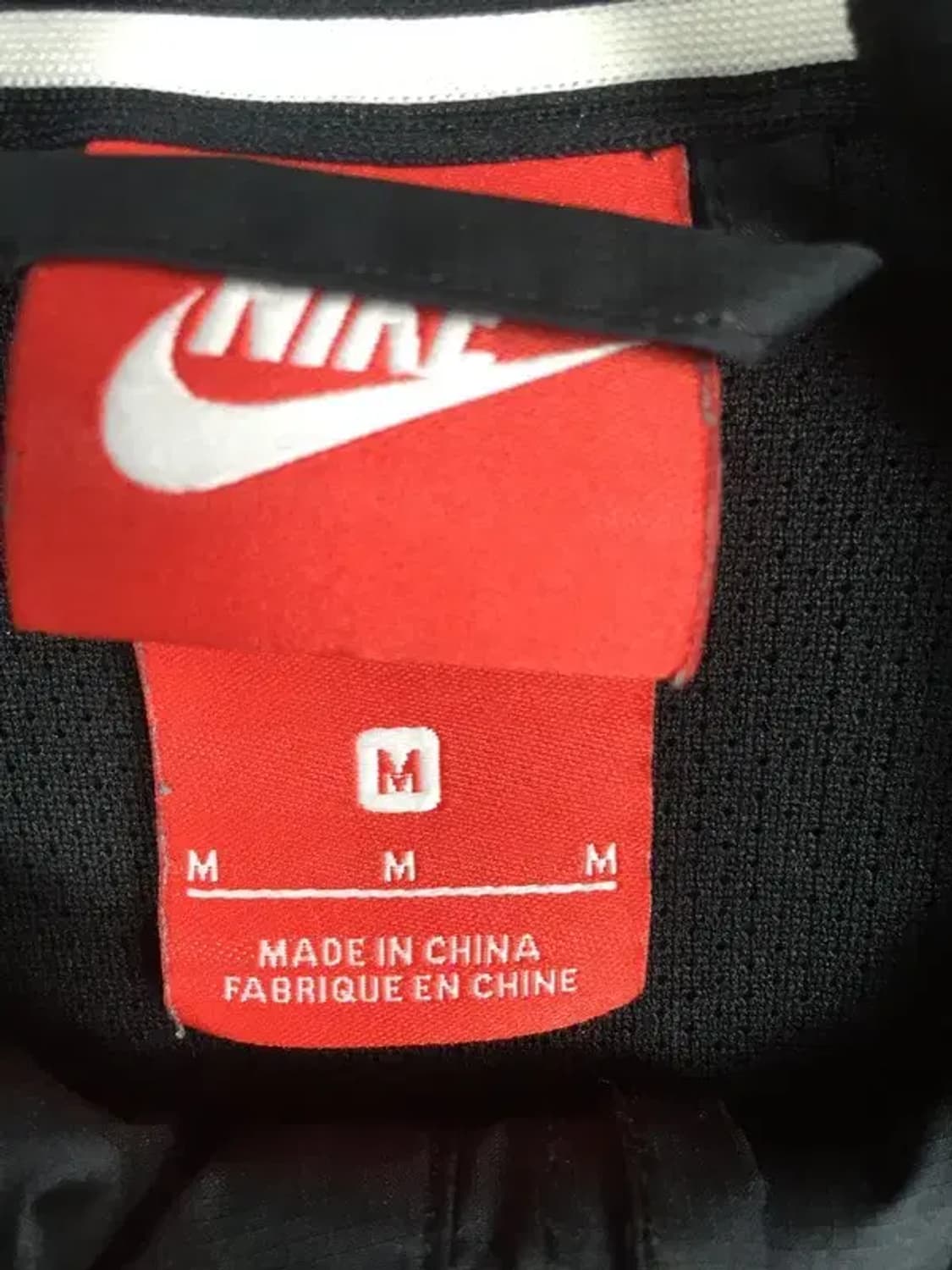 나이키 윈드러너 후드 바람막이 집업 블랙 M 3800204 상품이미지7