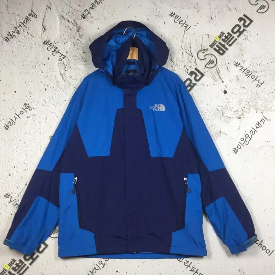 노스페이스 하이벤트 배색 마운틴 자켓 네이비 95 3800206 상품이미지1