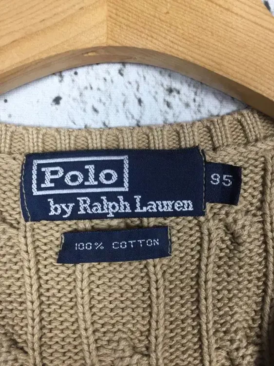 폴로랄프로렌 여성 니트 조끼 베스트 베이지 95 2400099 상품이미지10