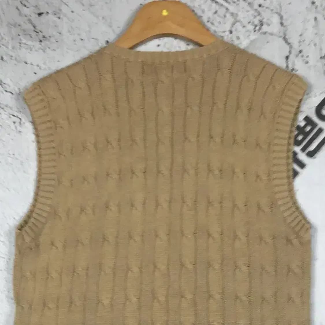 폴로랄프로렌 여성 니트 조끼 베스트 베이지 95 2400099 상품이미지6