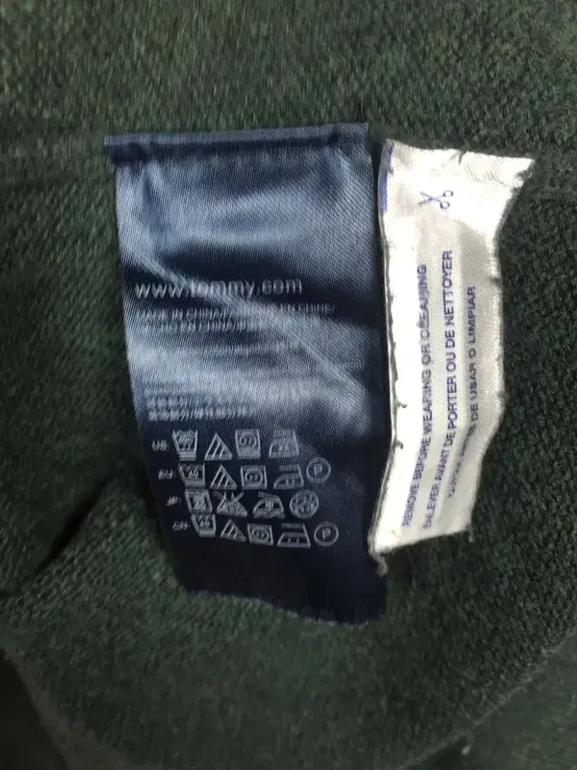 타미힐피거 라운드 코튼 니트 그린 M 2400100 상품이미지8