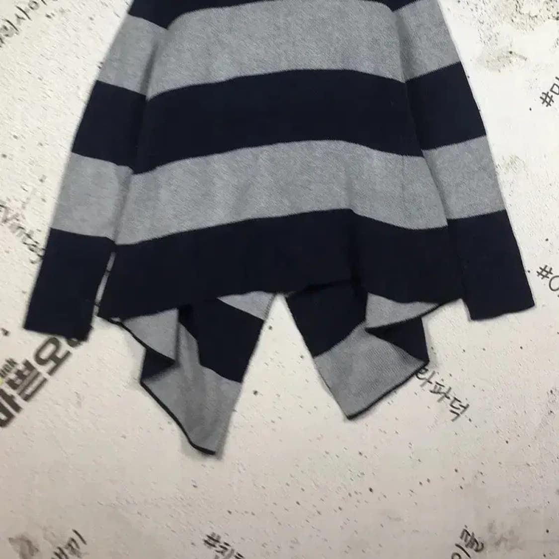 타미힐피거 데님 여성 스웨터 가디건 블루 XS 2400107 상품이미지4