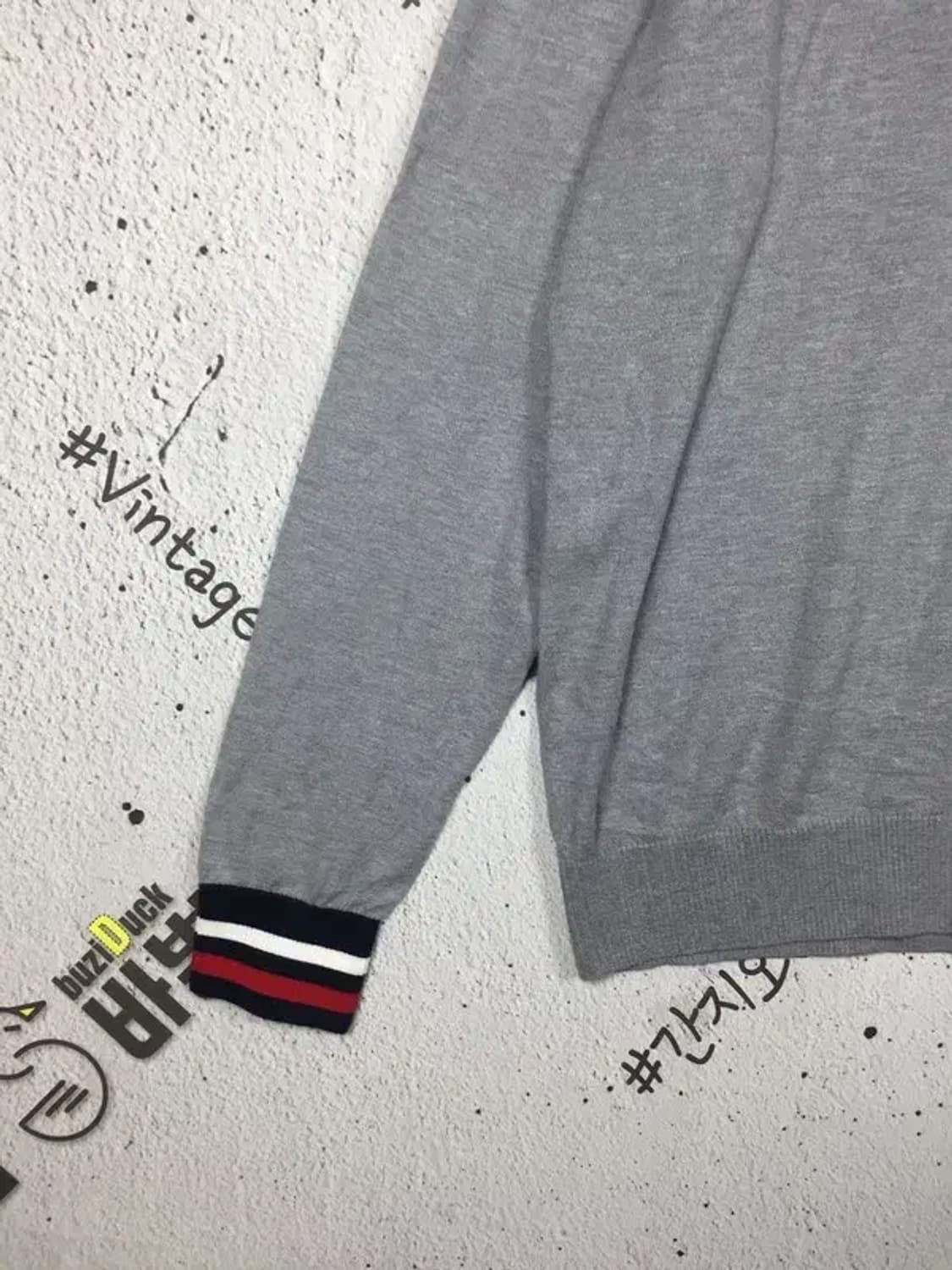 제이디엑스 골프 반집업 터틀넥 니트 스웨터 그레이 110 2400101 상품이미지7