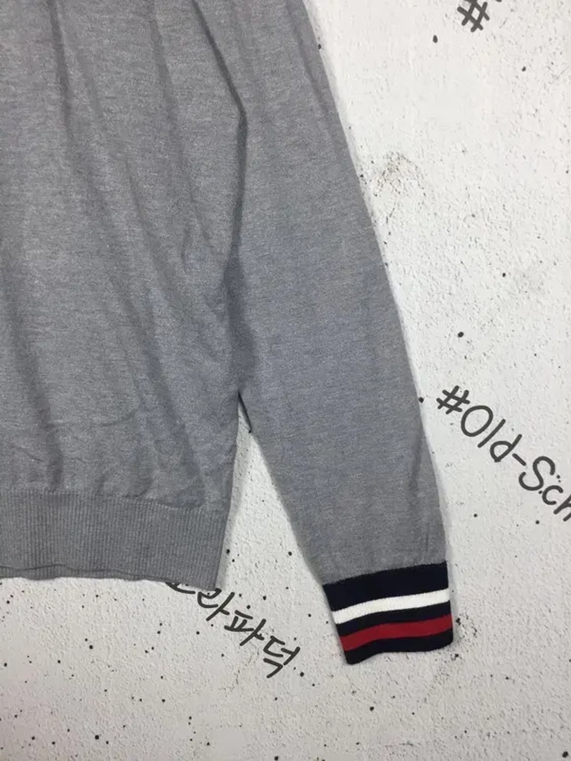 제이디엑스 골프 반집업 터틀넥 니트 스웨터 그레이 110 2400101 상품이미지8